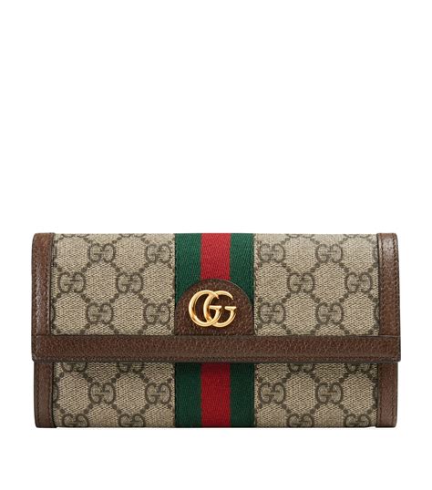 gucci ophidia women's wallet|Gucci signature long wallet.